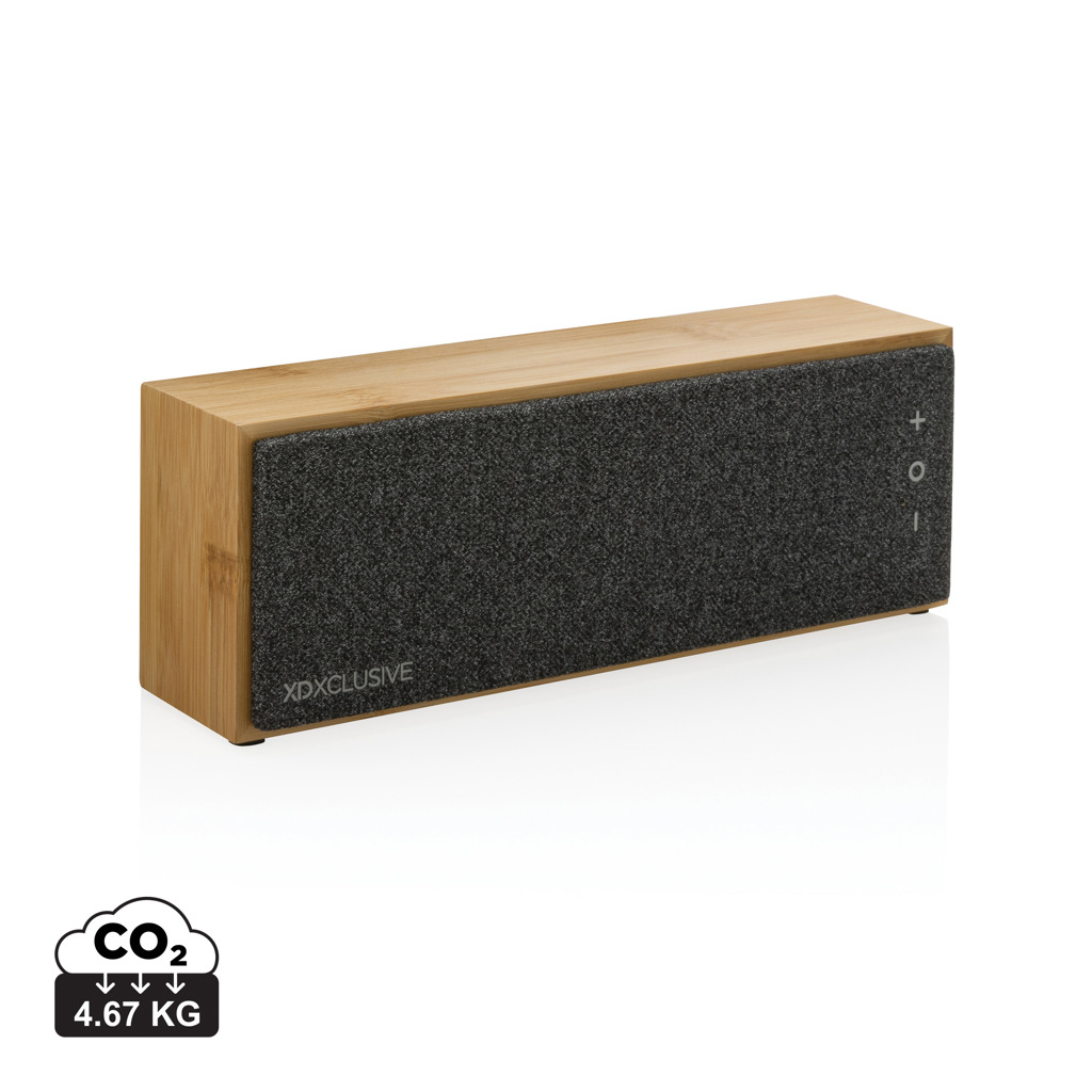 XD Xclusive Wynn 10W bamboo wireless speaker