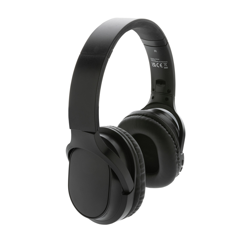 XD Collection RCS recycled plastic Elite Foldable wireless headphone