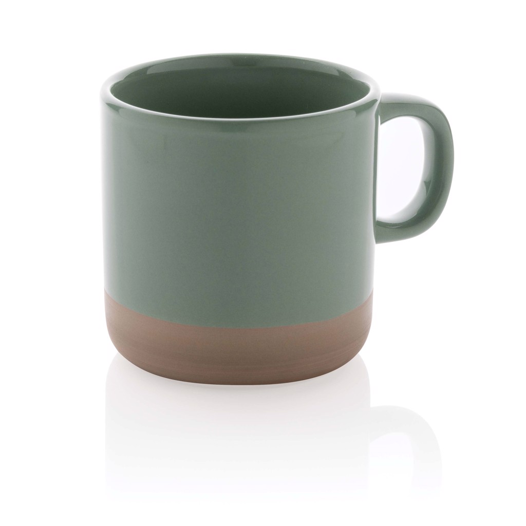 XD Collection Glazed ceramic mug 300ml
