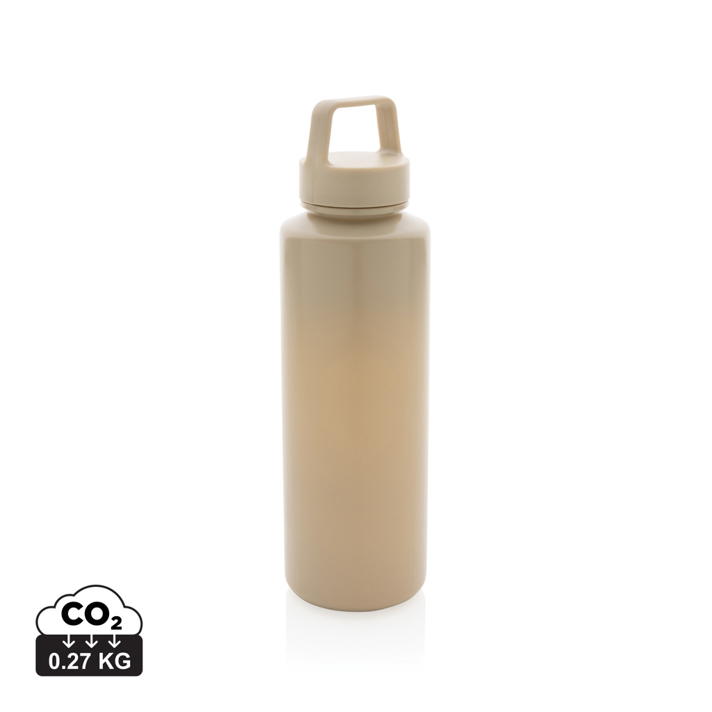 XD Collection RCS certified recycled PP water bottle with handle