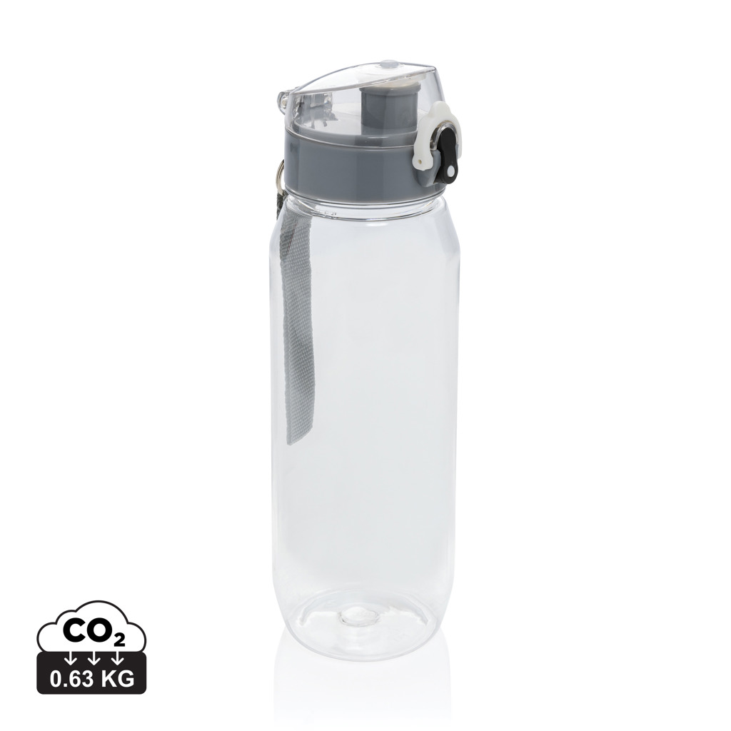 XD Collection Yide RCS Recycled PET leakproof lockable waterbottle 800ml