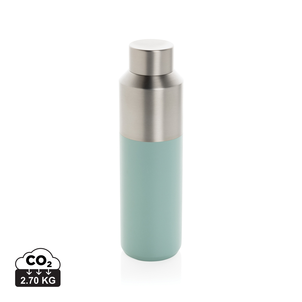 XD Collection Fluid RCS certified recycled steel water bottle 600ml
