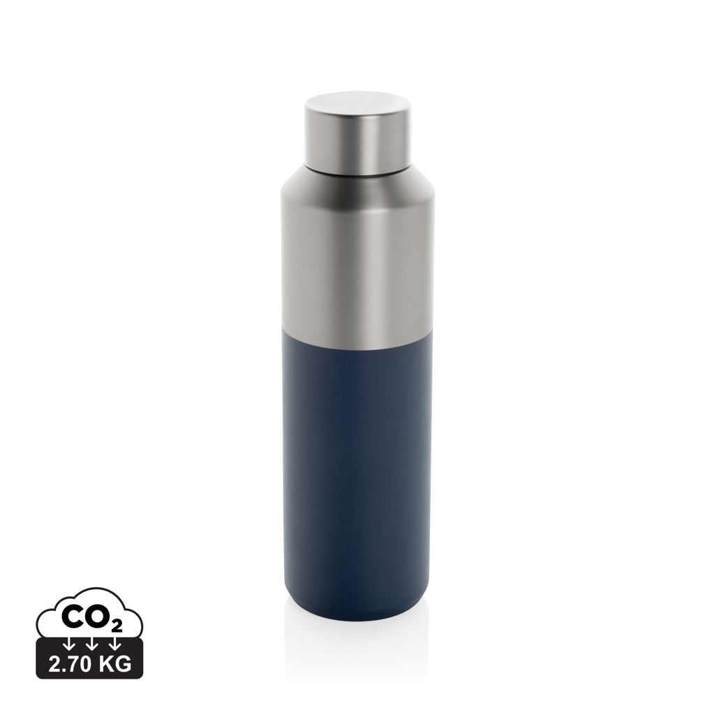 XD Collection Fluid RCS certified recycled steel water bottle 600ml