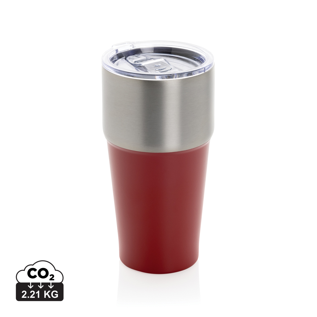 XD Collection Fluid RCS certified recycled steel tumbler 500ml