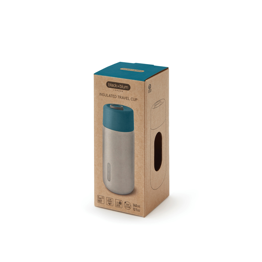Black + Blum Black+Blum Insulated Leakproof Travel Cup Stainless Steel