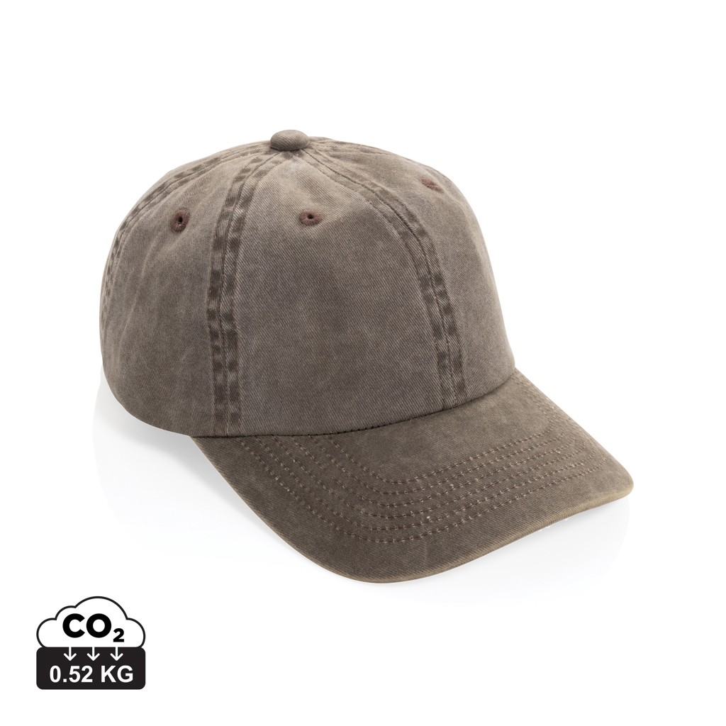 XD Xclusive BEAU AWARE™ Washed 6 panel 270gsm cotton twill cap