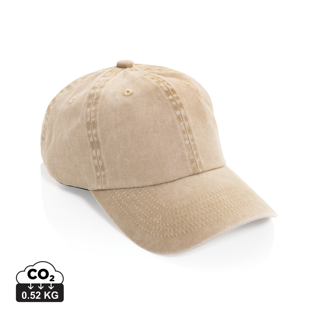 XD Xclusive BEAU AWARE™ Washed 6 panel 270gsm cotton twill cap