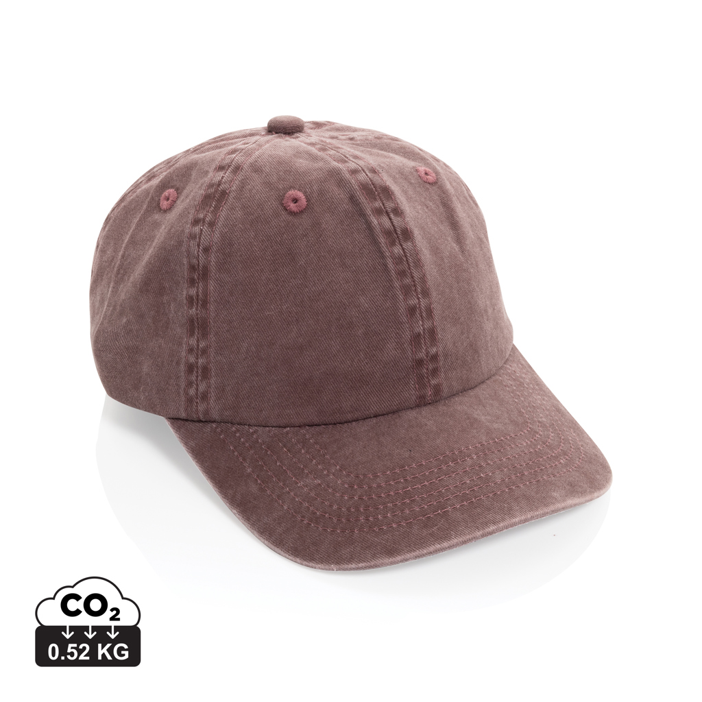 XD Xclusive BEAU AWARE™ Washed 6 panel 270gsm cotton twill cap