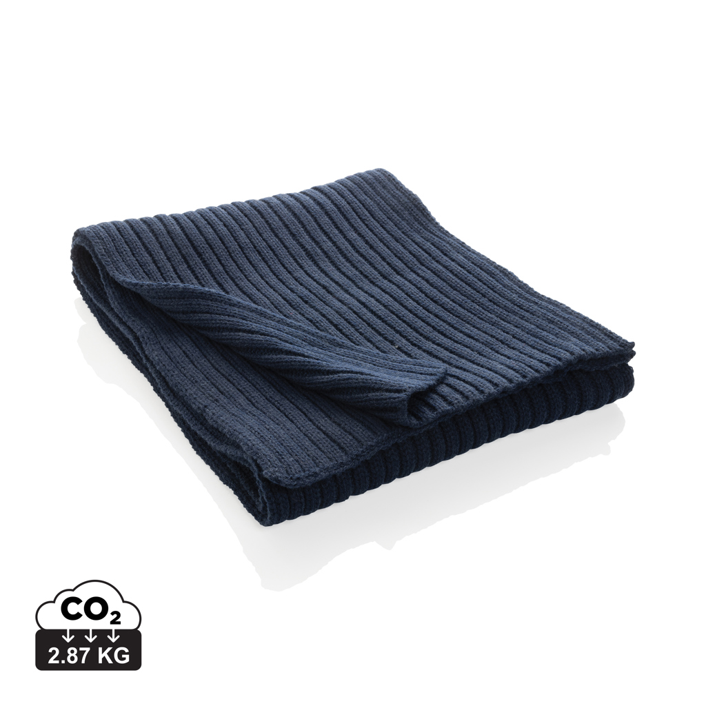 XD Collection Impact AWARE™ Polylana® knitted scarf 180 x 25cm