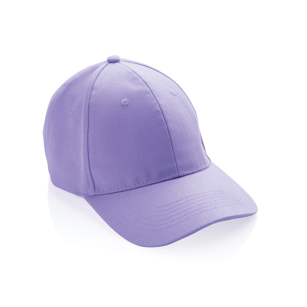 XD Collection Impact 6 panel 280gr Recycled cotton cap with AWARE™ tracer