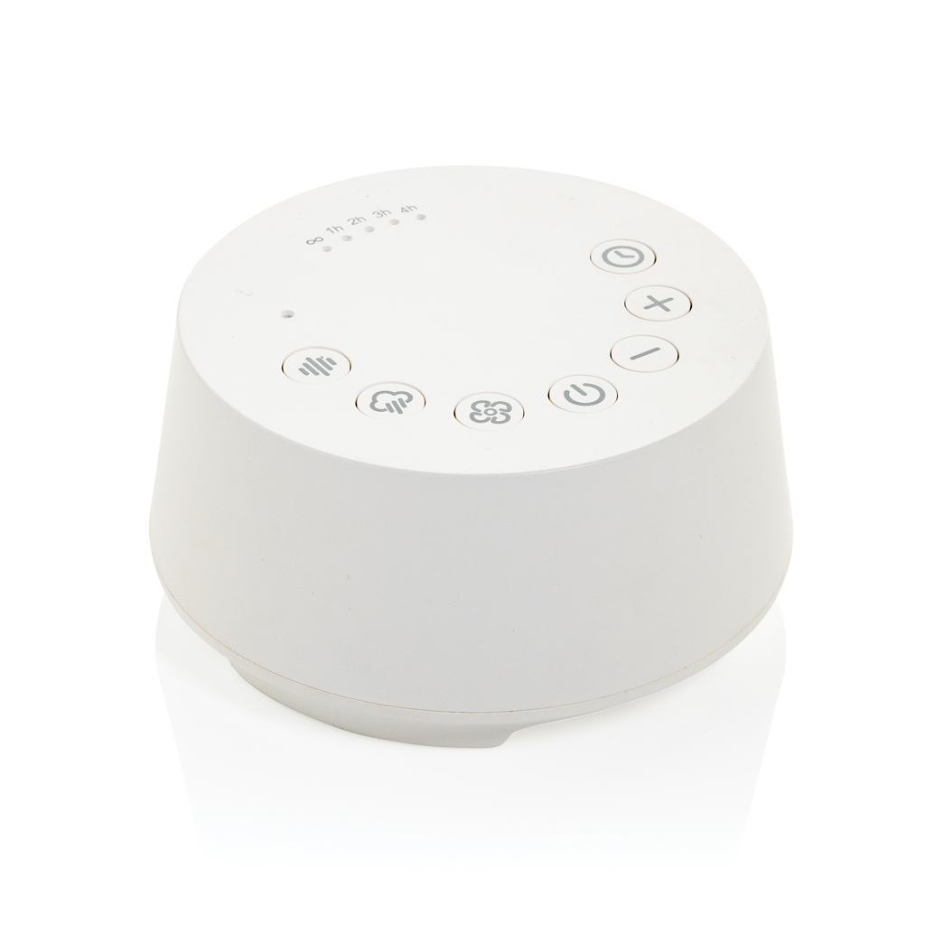 XD Collection Flora RCS recycled plastic white noise speaker