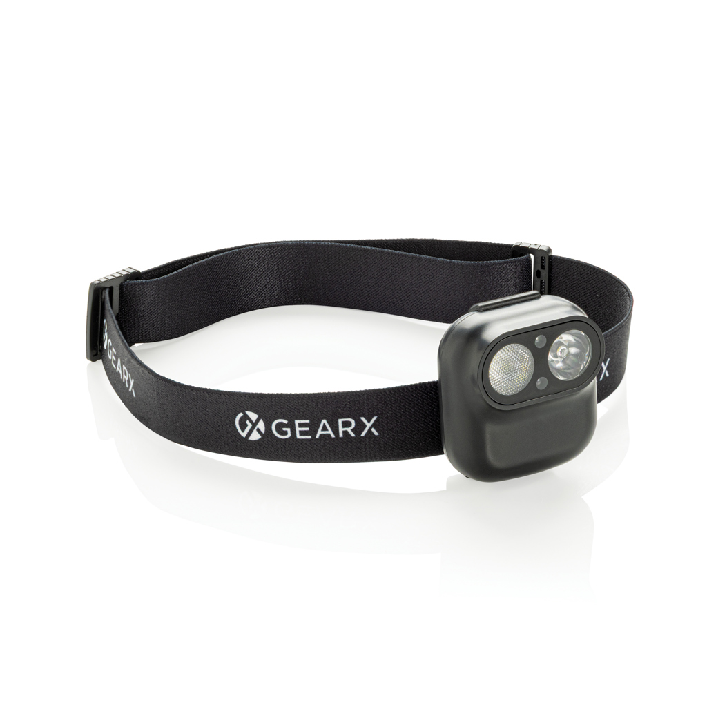 GearX Gear X RCS rPlastic head torch with motion sensor