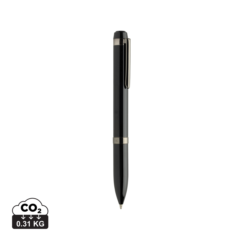 Swiss Peak Swiss peak OSLO recycled stainless steel deluxe pen