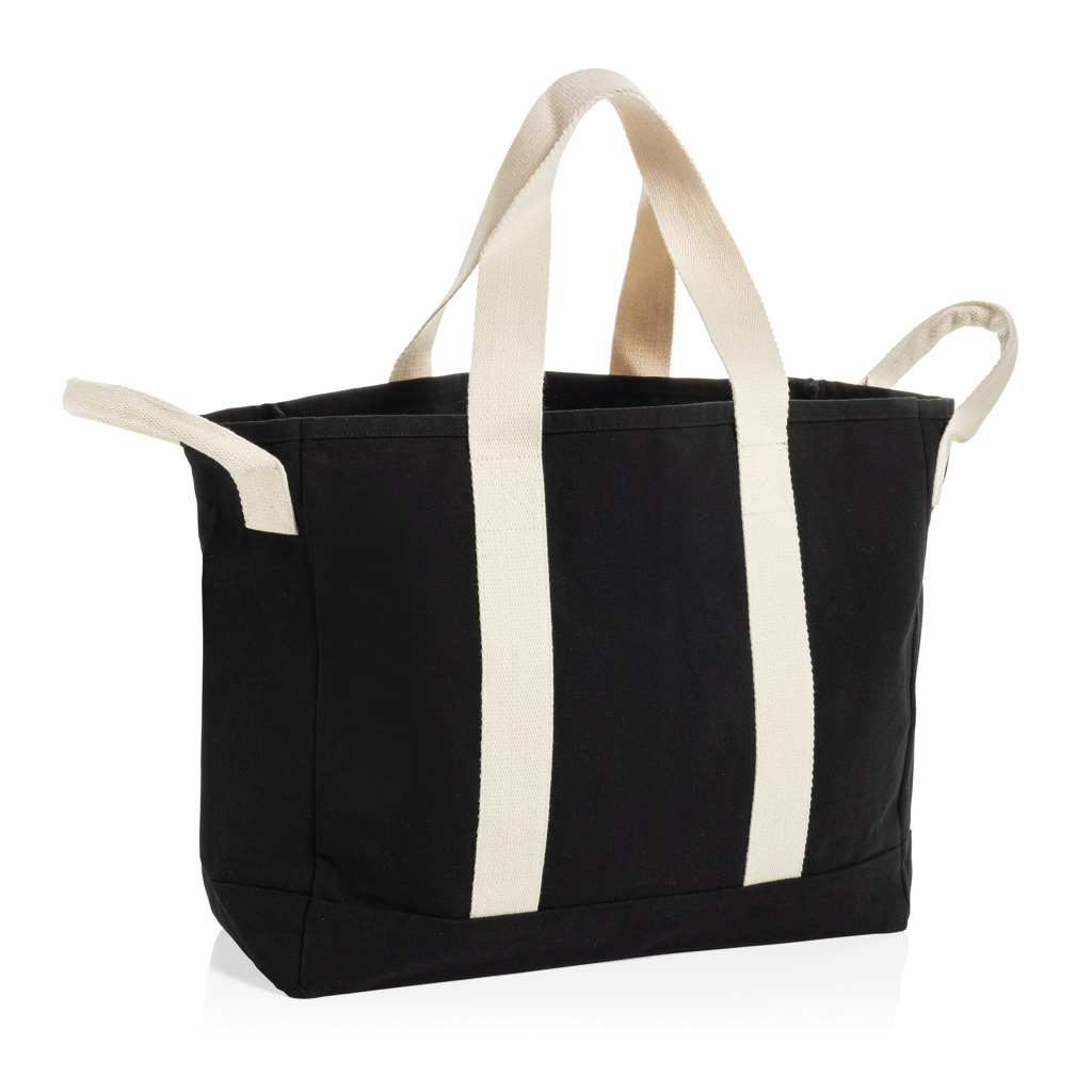 XD Xclusive BEAU AWARE™ Beach bag 400gsm recycled canvas, with side hand