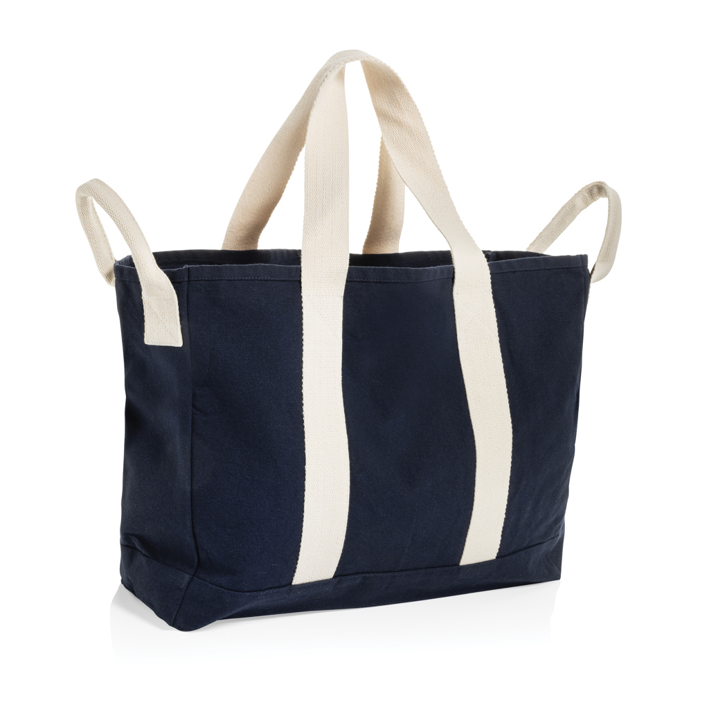 XD Xclusive BEAU AWARE™ Beach bag 400gsm recycled canvas, with side hand
