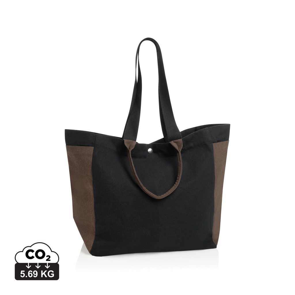 XD Xclusive BEAU AWARE™ 400gsm recycled canvas all-round shopper