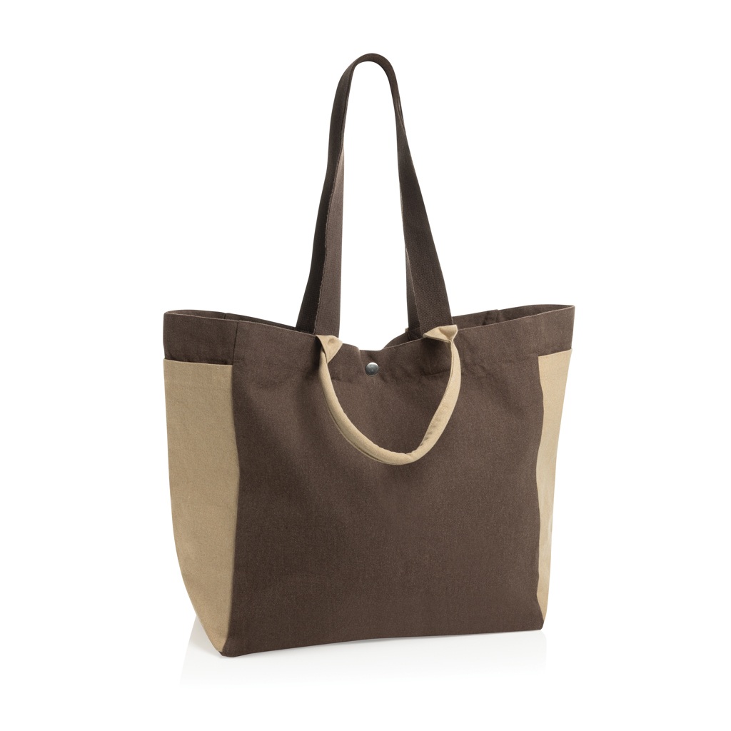 XD Xclusive BEAU AWARE™ 400gsm recycled canvas all-round shopper