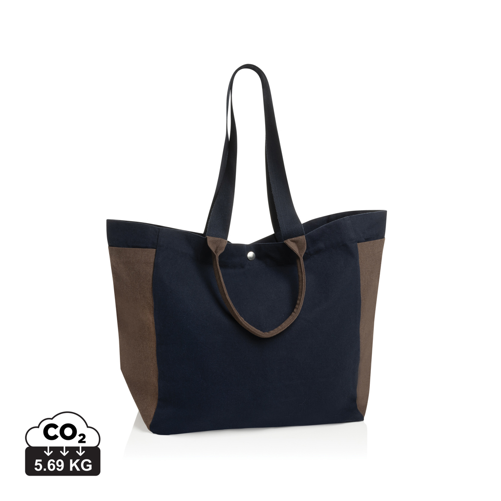 XD Xclusive BEAU AWARE™ 400gsm recycled canvas all-round shopper