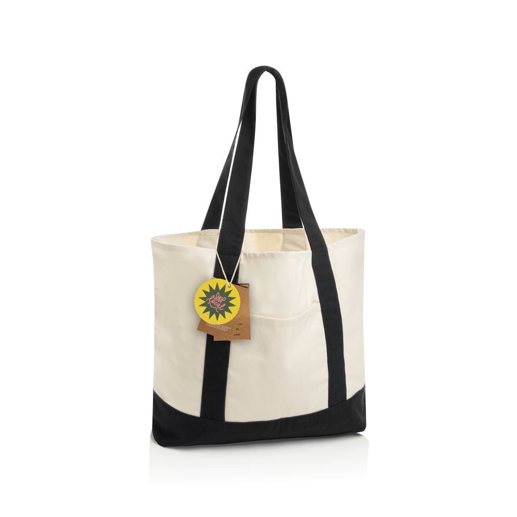 XD Xclusive SHOP LOCAL AWARE™ recycled cotton 350gsm Tote bag