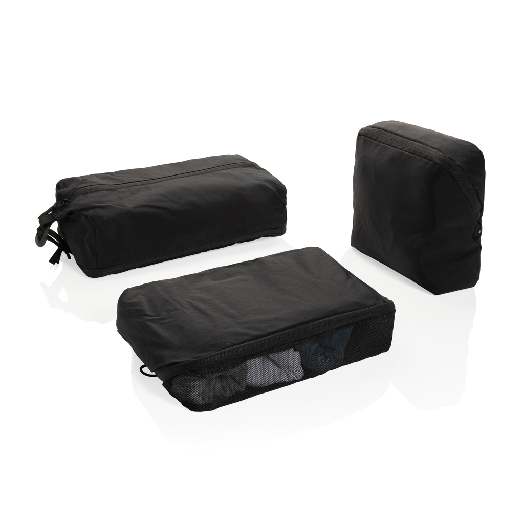 XD Xclusive KENTO URBAN RCS recycled nylon packing cube set
