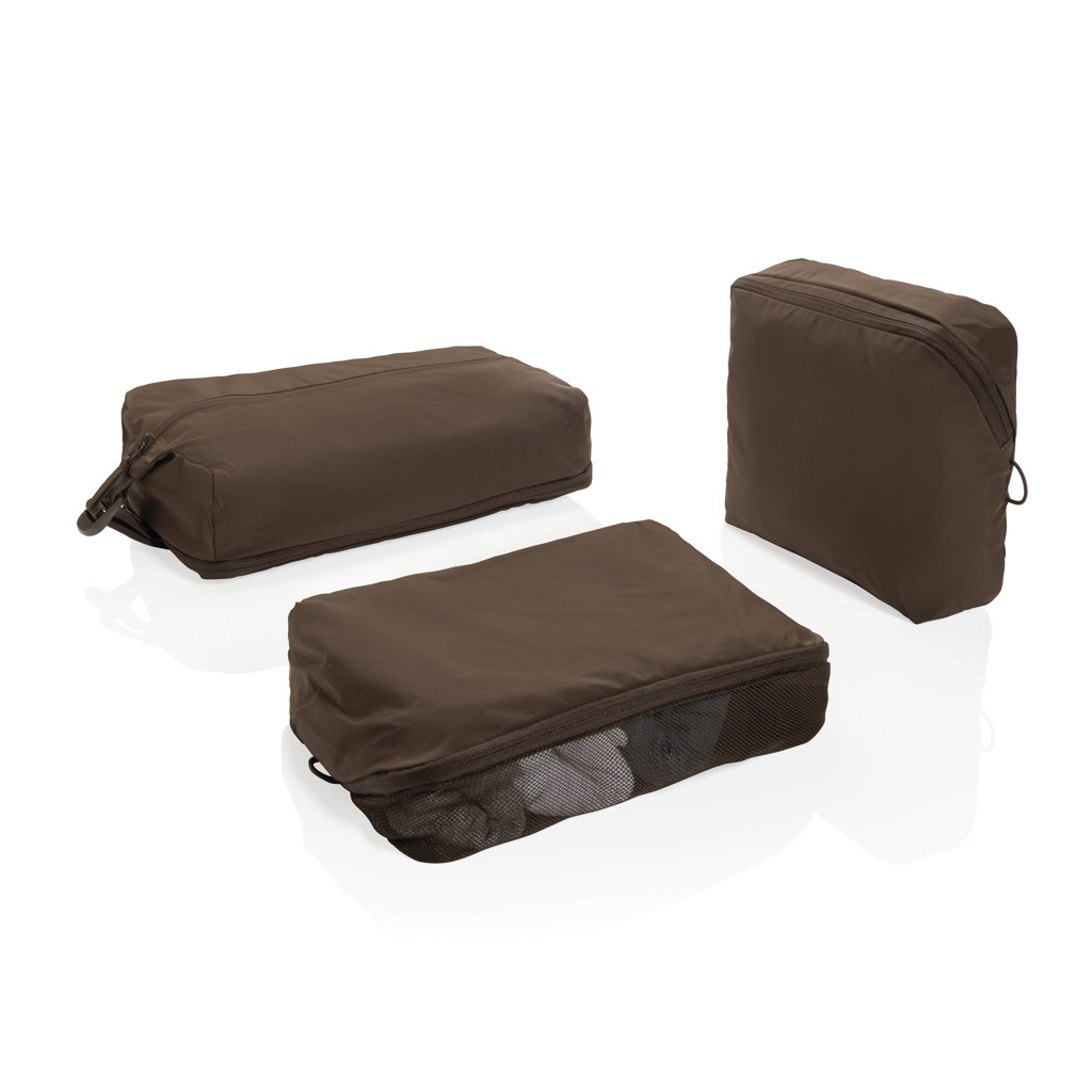 XD Xclusive KENTO URBAN RCS recycled nylon packing cube set