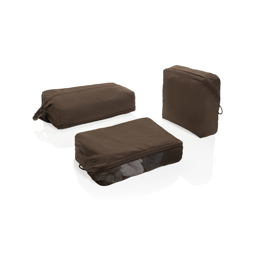 XD Xclusive KENTO URBAN RCS recycled nylon packing cube set