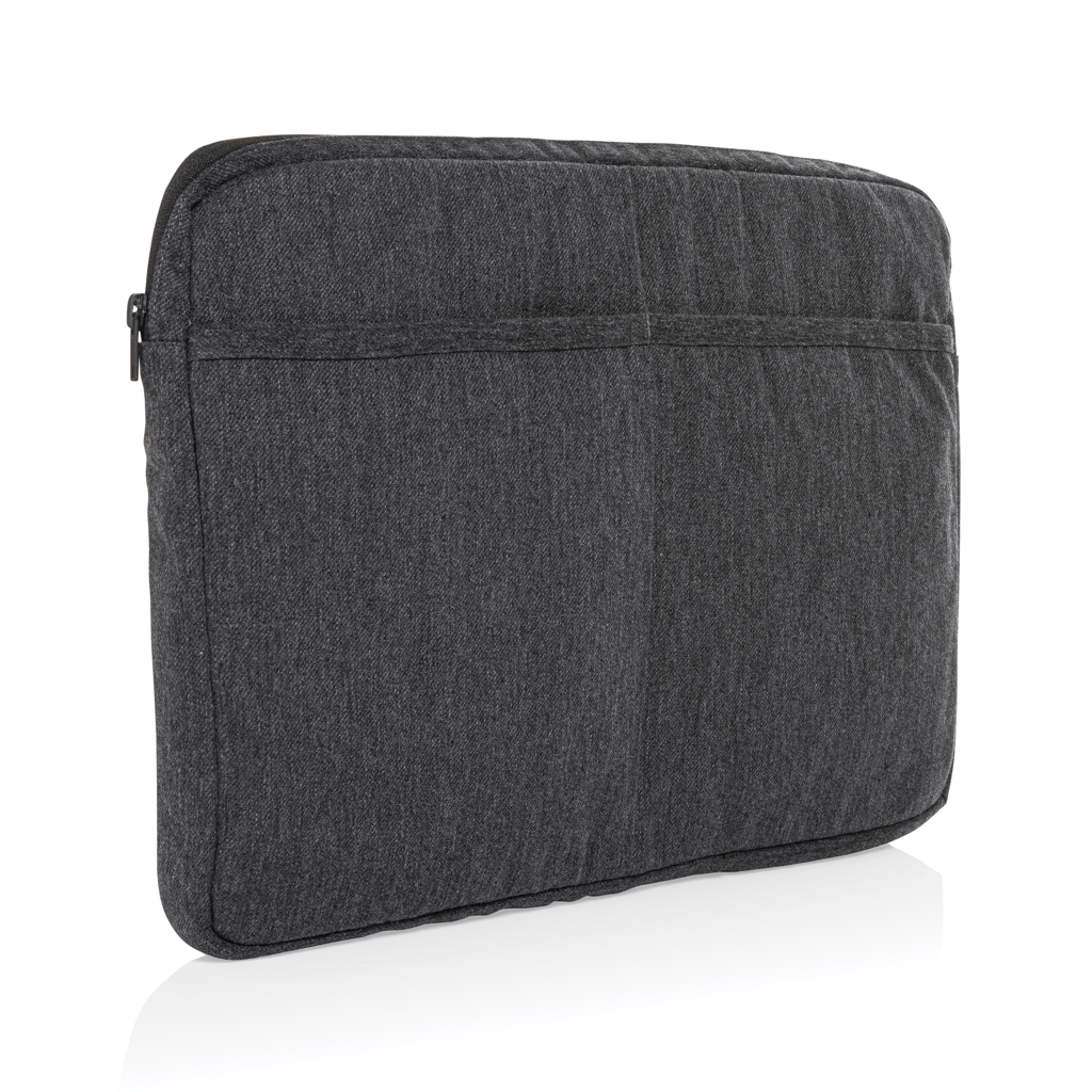XD Collection Laluka AWARE™ recycled cotton 15.6 inch laptop sleeve