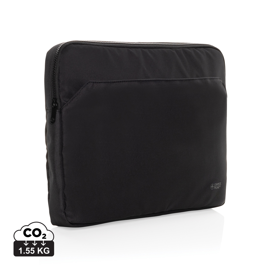 Swiss Peak Swiss Peak Aware™ RPET Essential 15.6 inch laptop sleeve