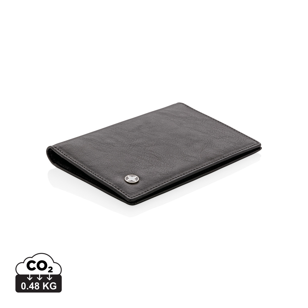 Swiss Peak RFID anti-skimming passport holder