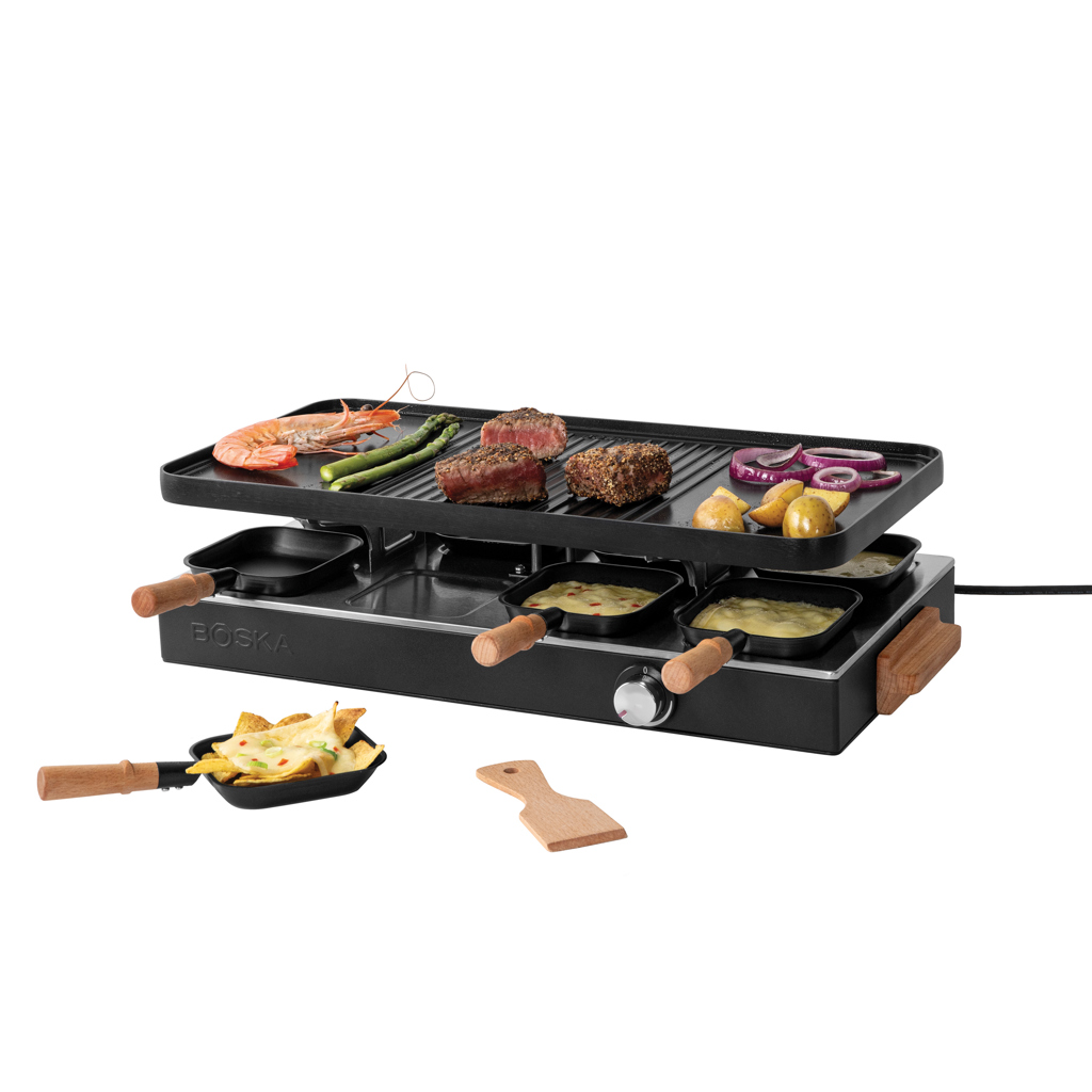 Boska BOSKA Raclette Gourmet Party, 8 Person (EU Type F)