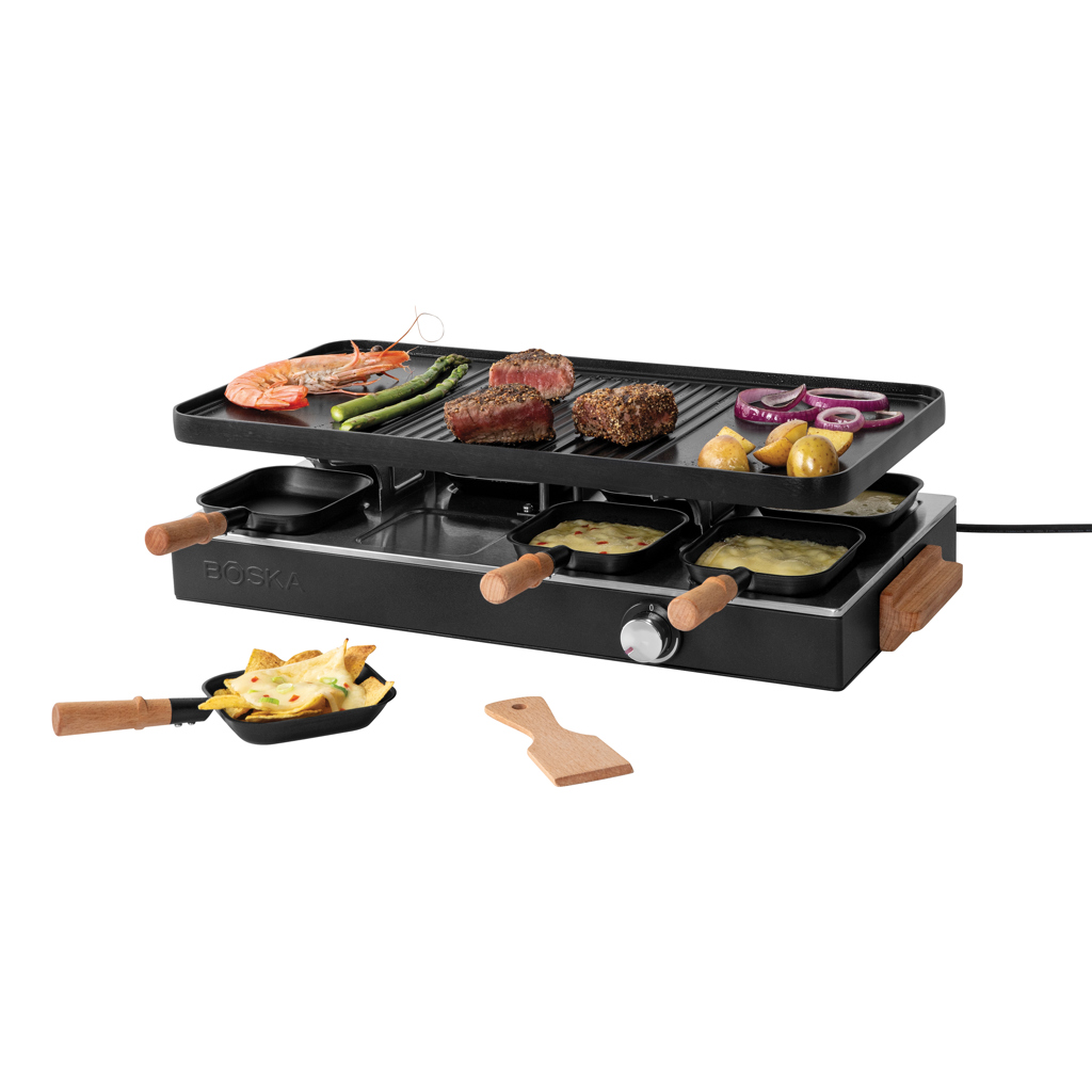 Boska BOSKA Raclette Gourmet Party, 8 Person (EU Type F)