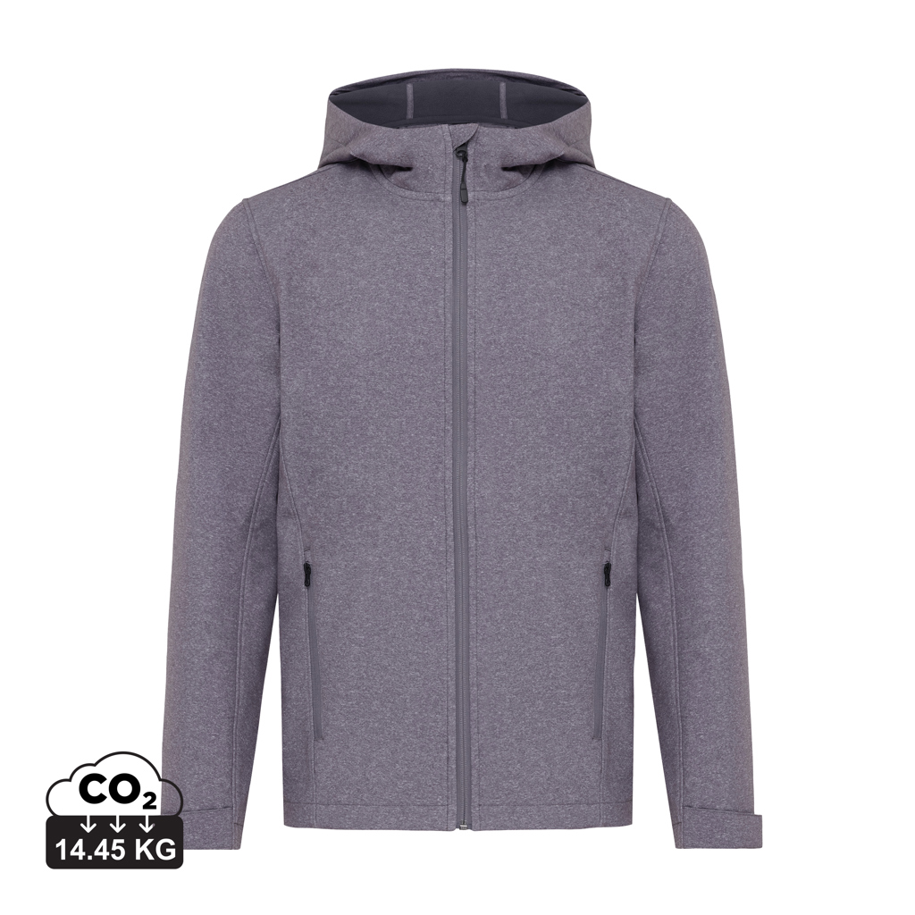 iqoniq IQONIQ Makalu men recycled polyester soft shell jacket