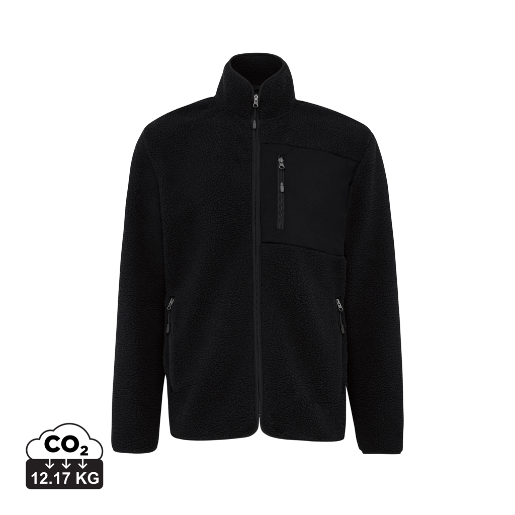 iqoniq IQONIQ Diran recycled polyester pile fleece jacket