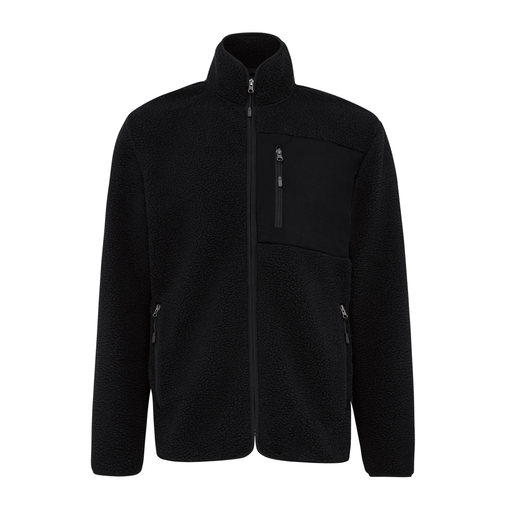 iqoniq IQONIQ Diran recycled polyester pile fleece jacket