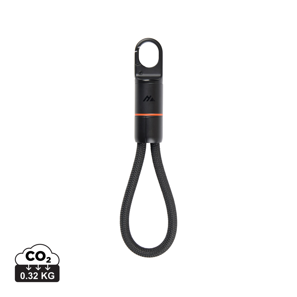 Nordic Drift Nordic Drift Everest USB-C 60W fast charging carabiner cable