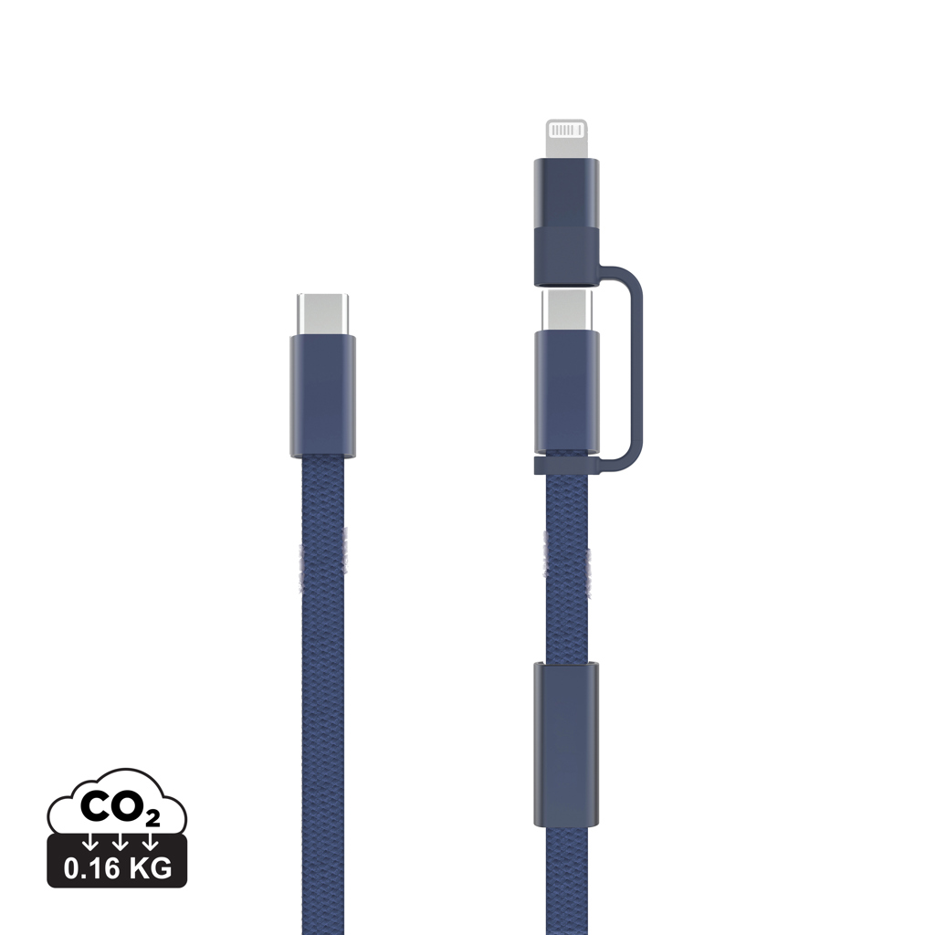 XD Xclusive Arc RCS 60W 120 cm 2-in-1 fast charging cable