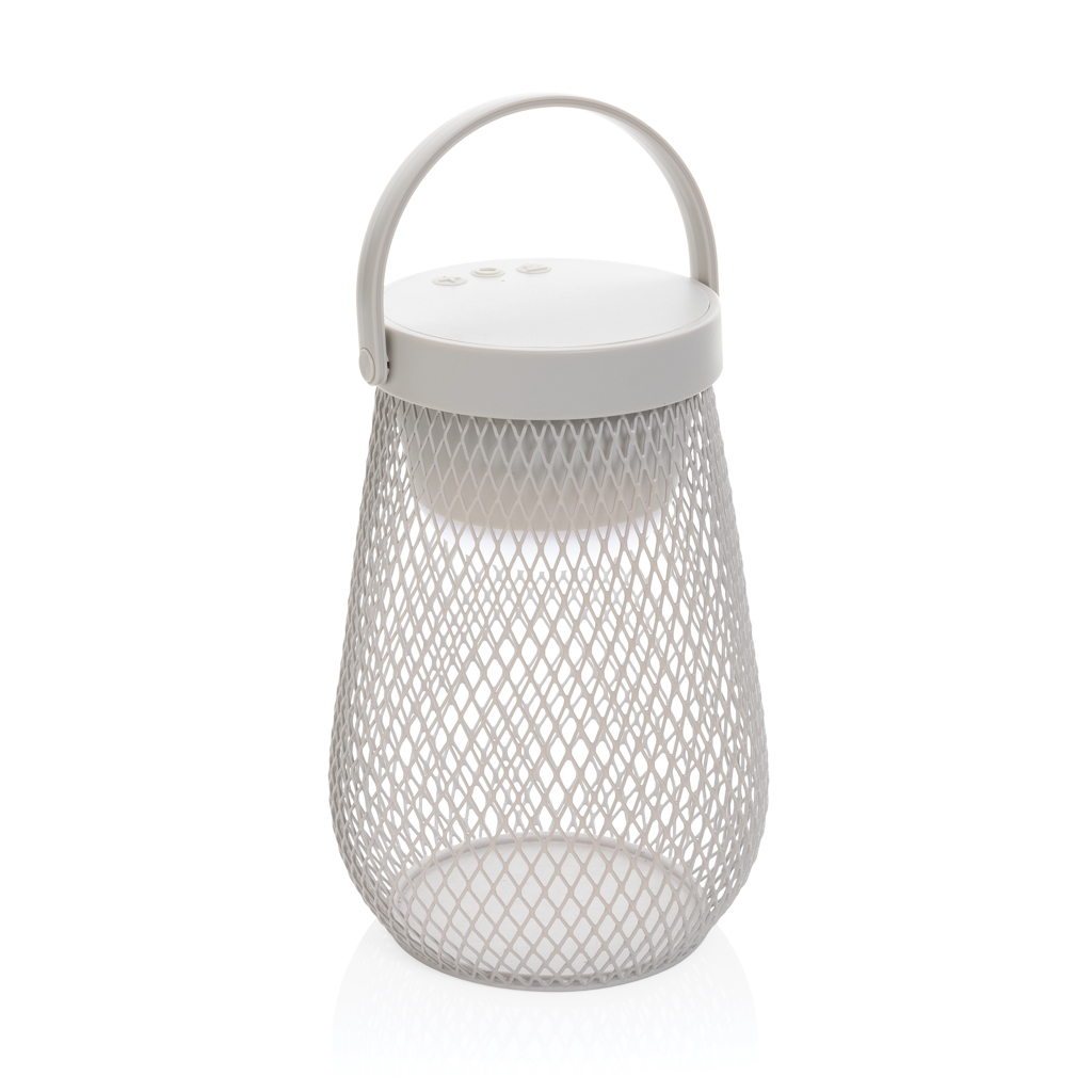 XD Xclusive Aurora RCS recycled plastic USB re-chargeable table lamp
