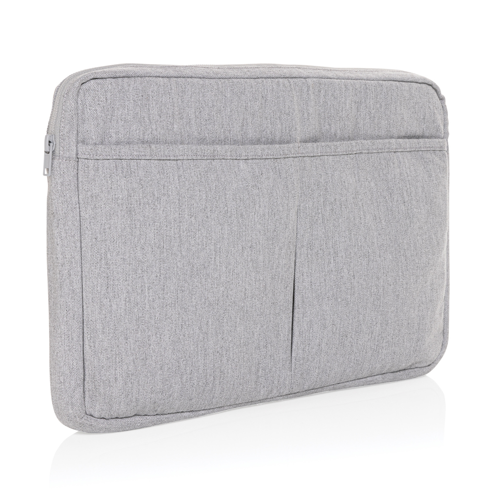 XD Collection Laluka AWARE™ recycled cotton 15.6 inch laptop sleeve
