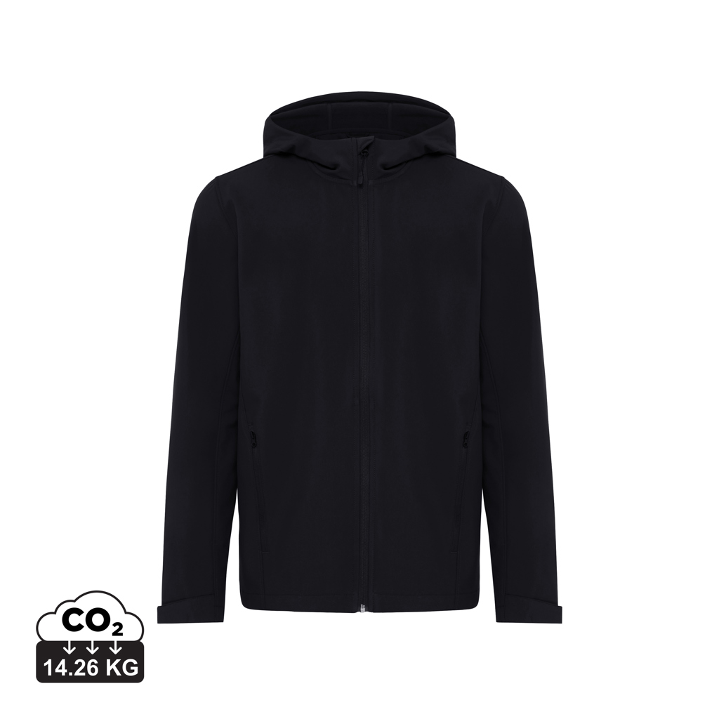 iqoniq IQONIQ Makalu men recycled polyester soft shell jacket