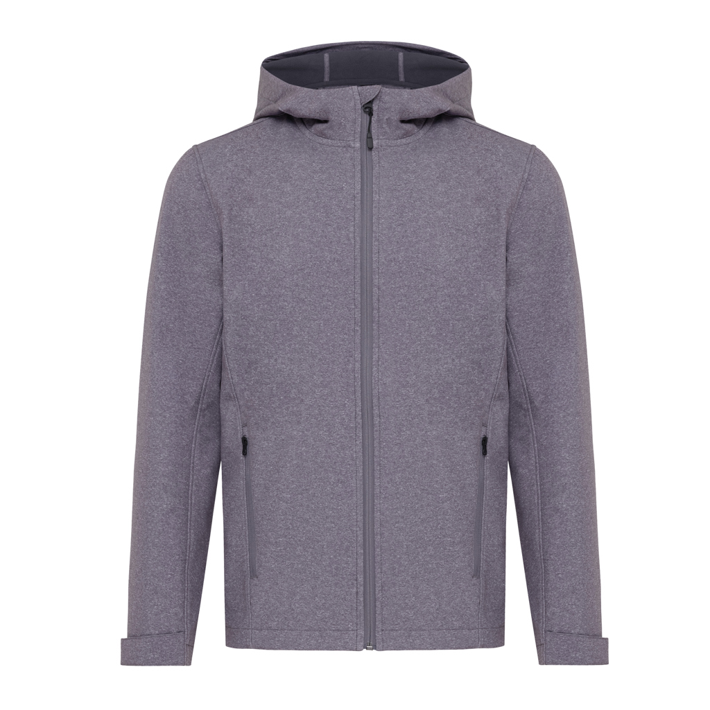 iqoniq IQONIQ Makalu men recycled polyester soft shell jacket