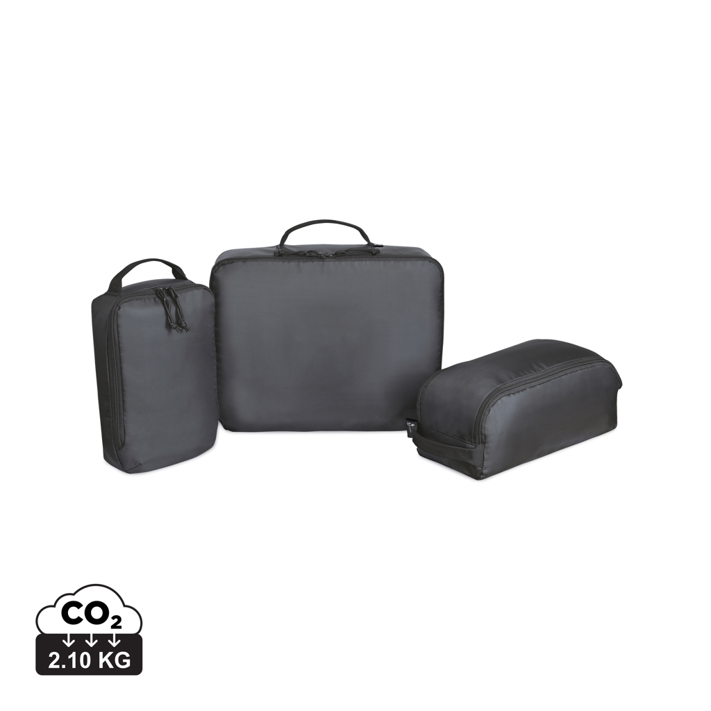 XD Collection Renew AWARE™ rPET 3 Piece Packing Cube Set