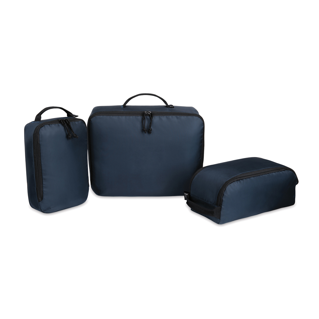 XD Collection Renew AWARE™ rPET 3 Piece Packing Cube Set