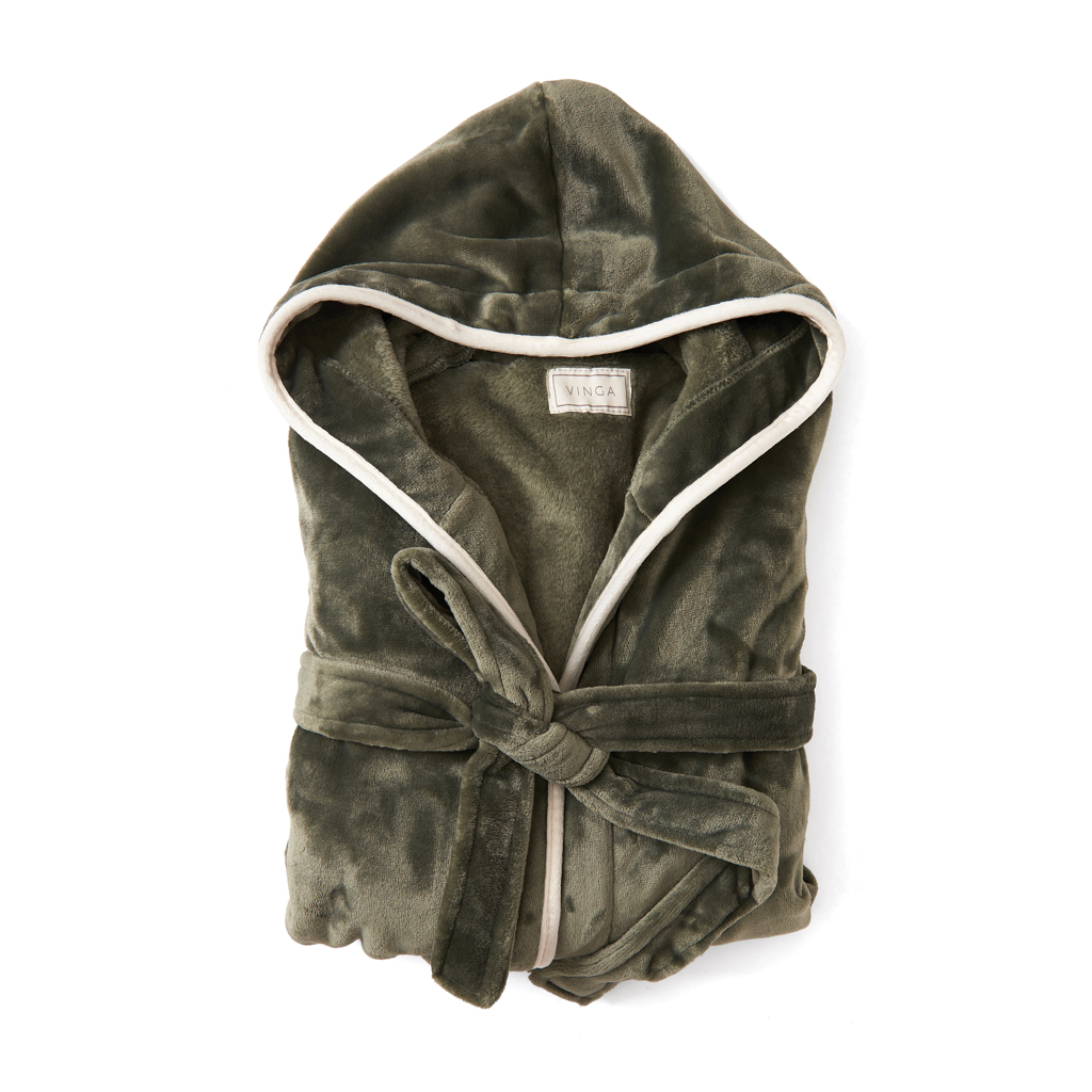 Vinga VINGA Louis luxury plush GRS RPET robe size S-M