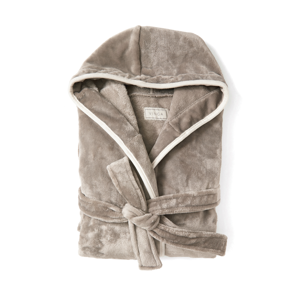 Vinga VINGA Louis luxury plush GRS RPET robe size S-M