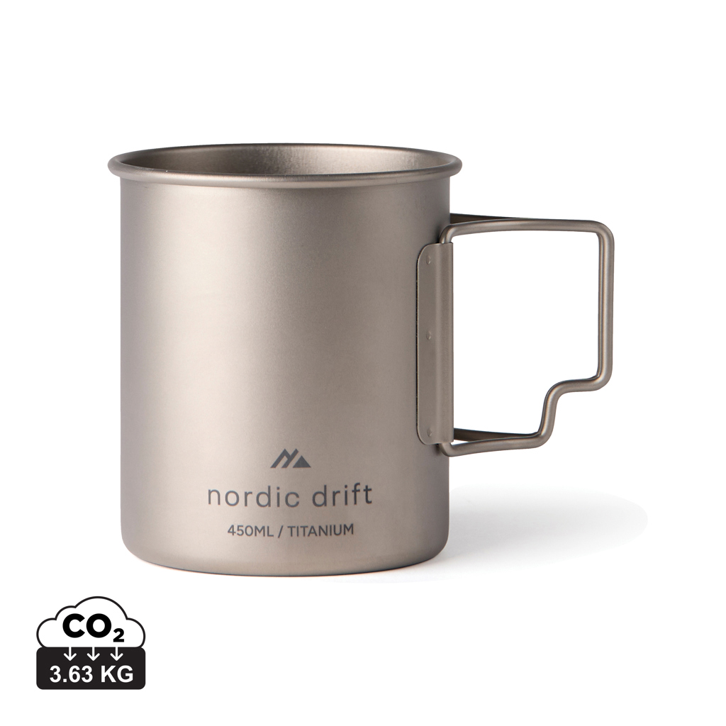 Nordic Drift Nordic Drift Trail Ultra Light Titanium 450ml Cup