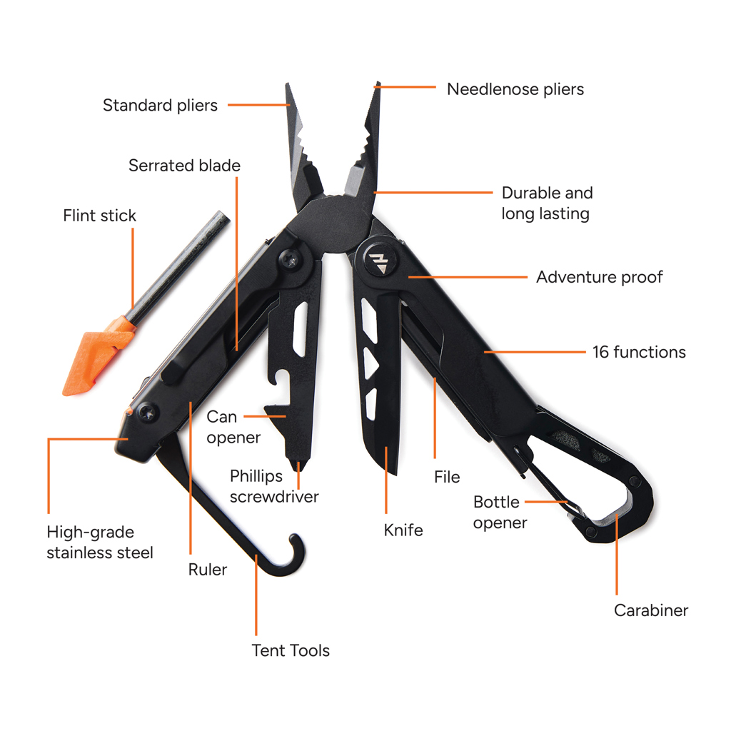 Nordic Drift Nordic Drift Adventure Multi-function Pliers