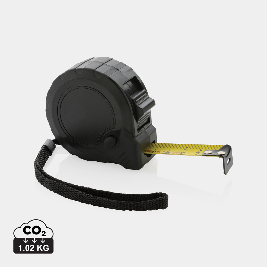 XD Collection RCS recycled plastic 5M/19 mm tape with stop button