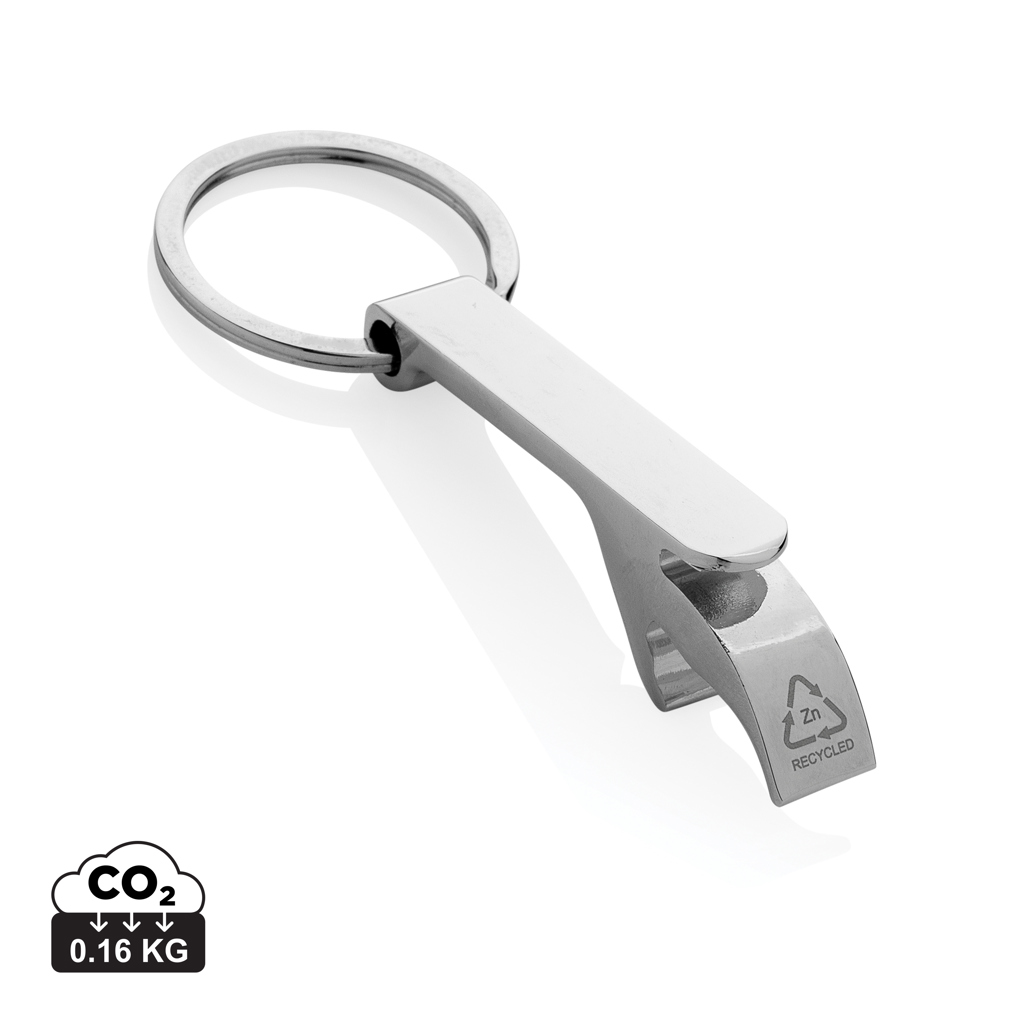 XD Collection RCS recycled zinc alloy bottle opener keychain