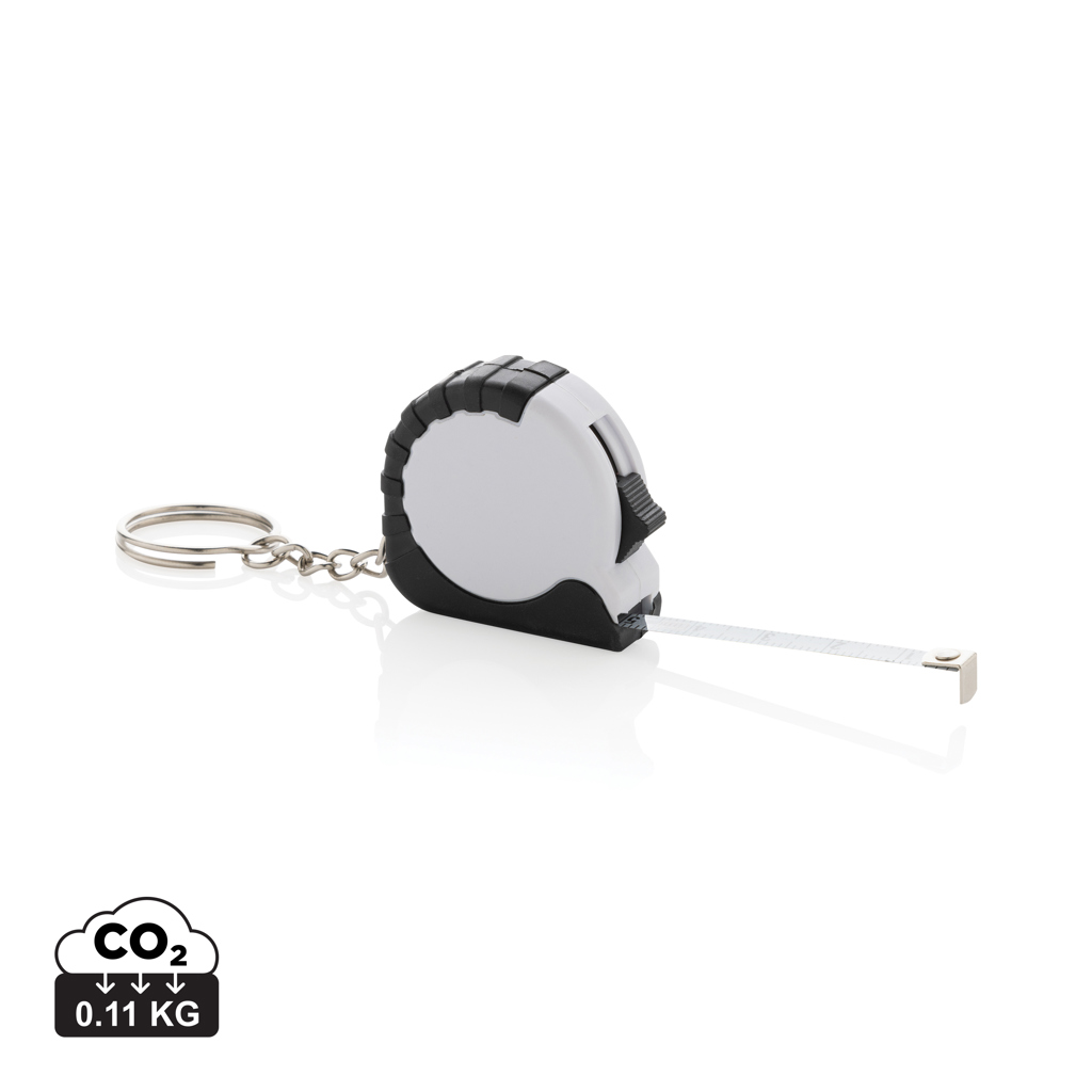 XD Collection MeasureMate RCS reycled ABS 1 meter tape keychain