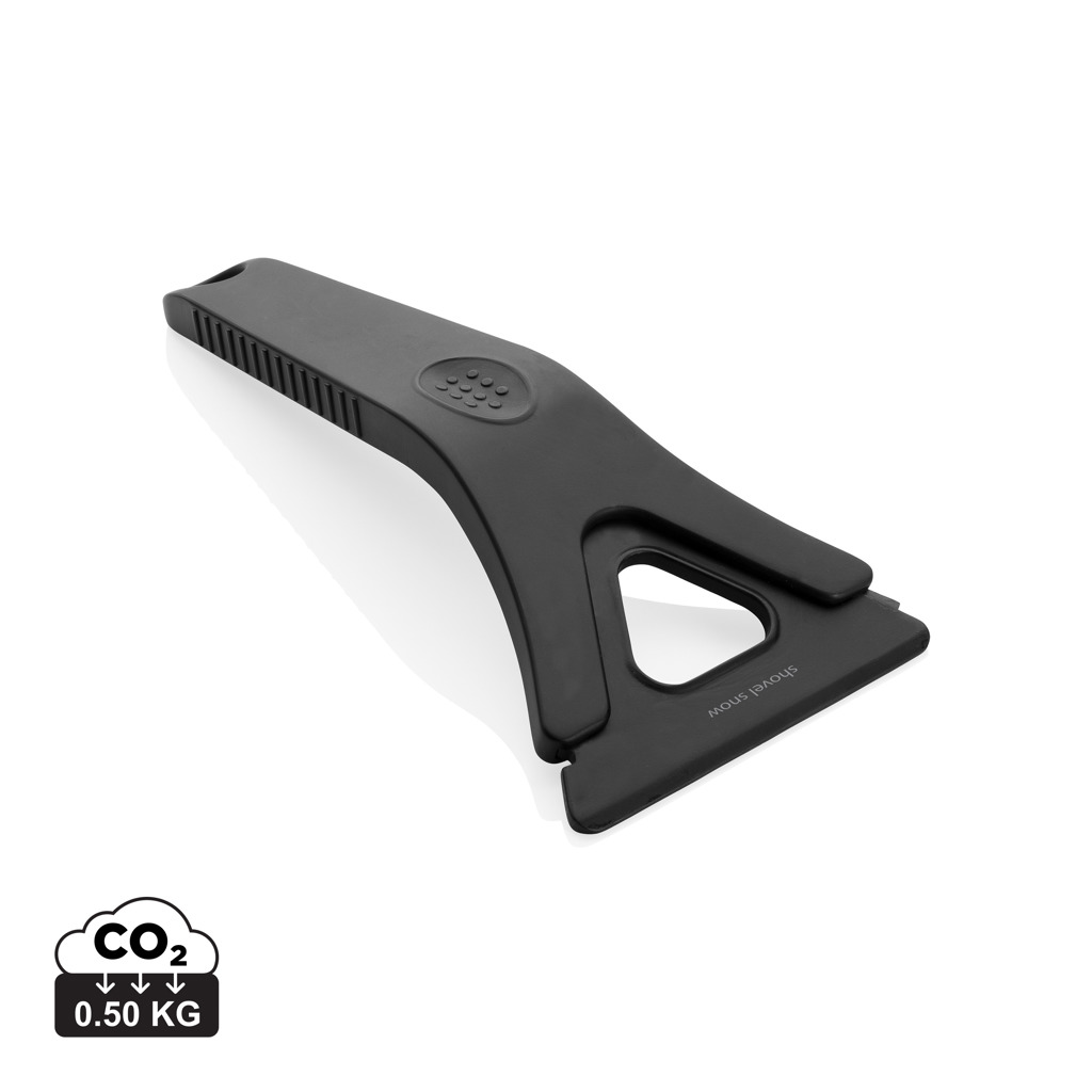 XD Collection Polard RCS certified recycled plastic 3-in-1 ice scraper